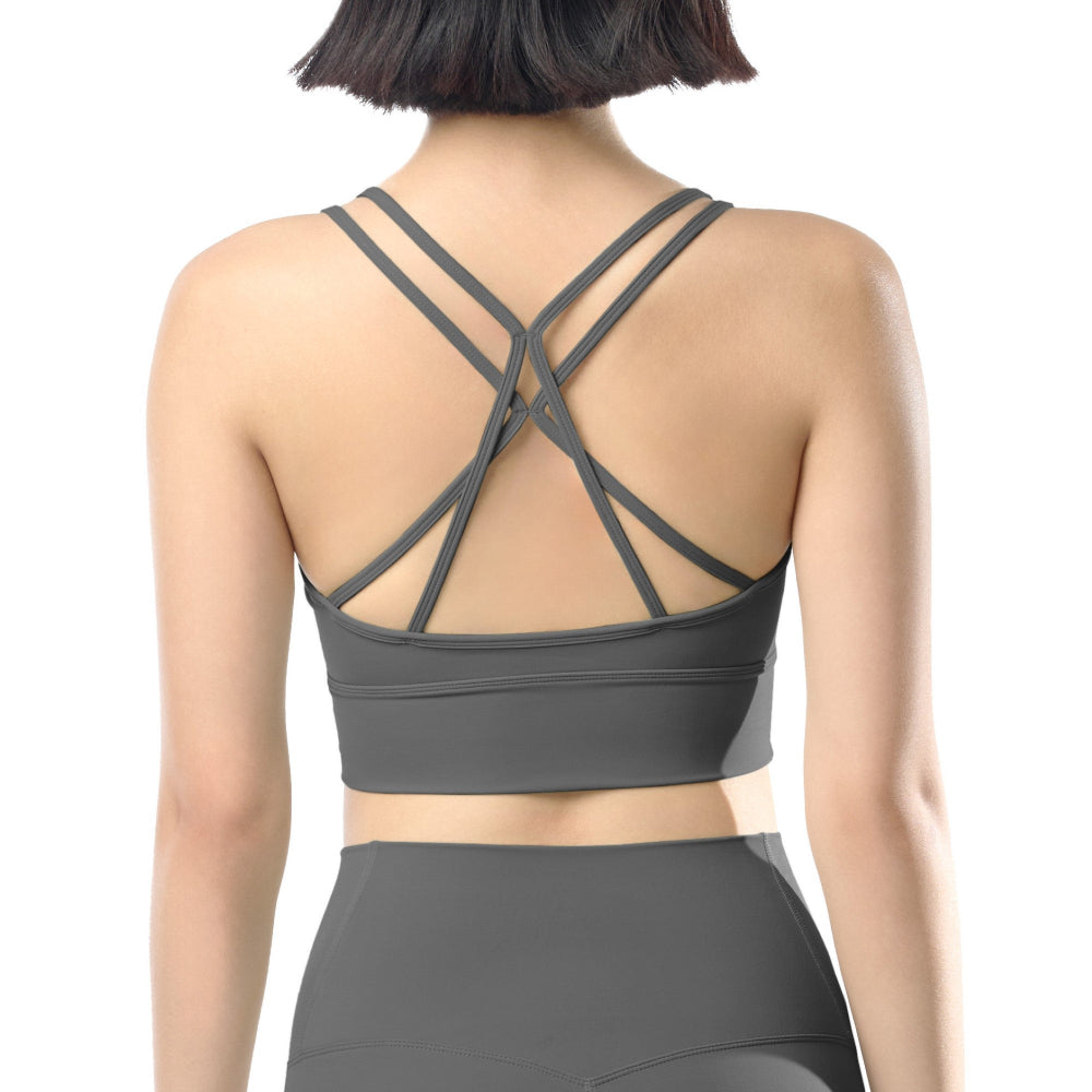 Wacoal Motion Wear บราสำหรับออกกำลังกาย In to Out รุ่น WR3213 สีเทา (DG)