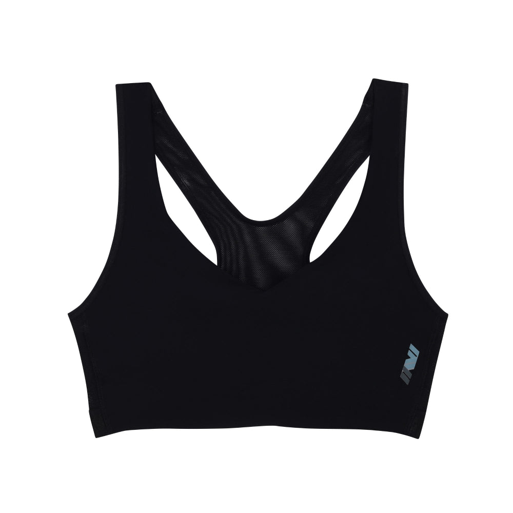 Wacoal Motion Wear บราสำหรับออกกำลังกาย In to Out รุ่น WR3460 สีดำ (BL)