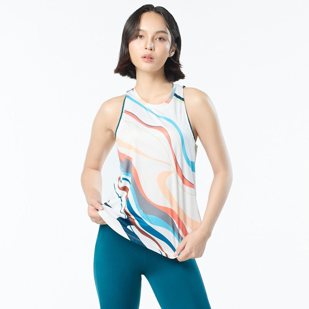 Wacoal Motion Wear เสื้อสำหรับออกกำลังกาย Outer รุ่น WR4105 สีขาว (WH)