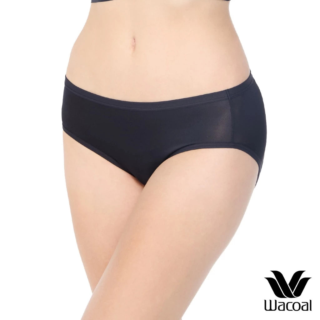 Wacoal Panty กางเกงในใส่สบาย รูปแบบบิกินี่ รุ่น WU1C34 (คละสี)