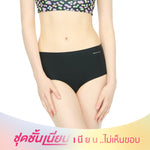 Wacoal กางเกงชั้นเนียน OH MY NUDES รุ่น WU4802 สีดำ (BL)