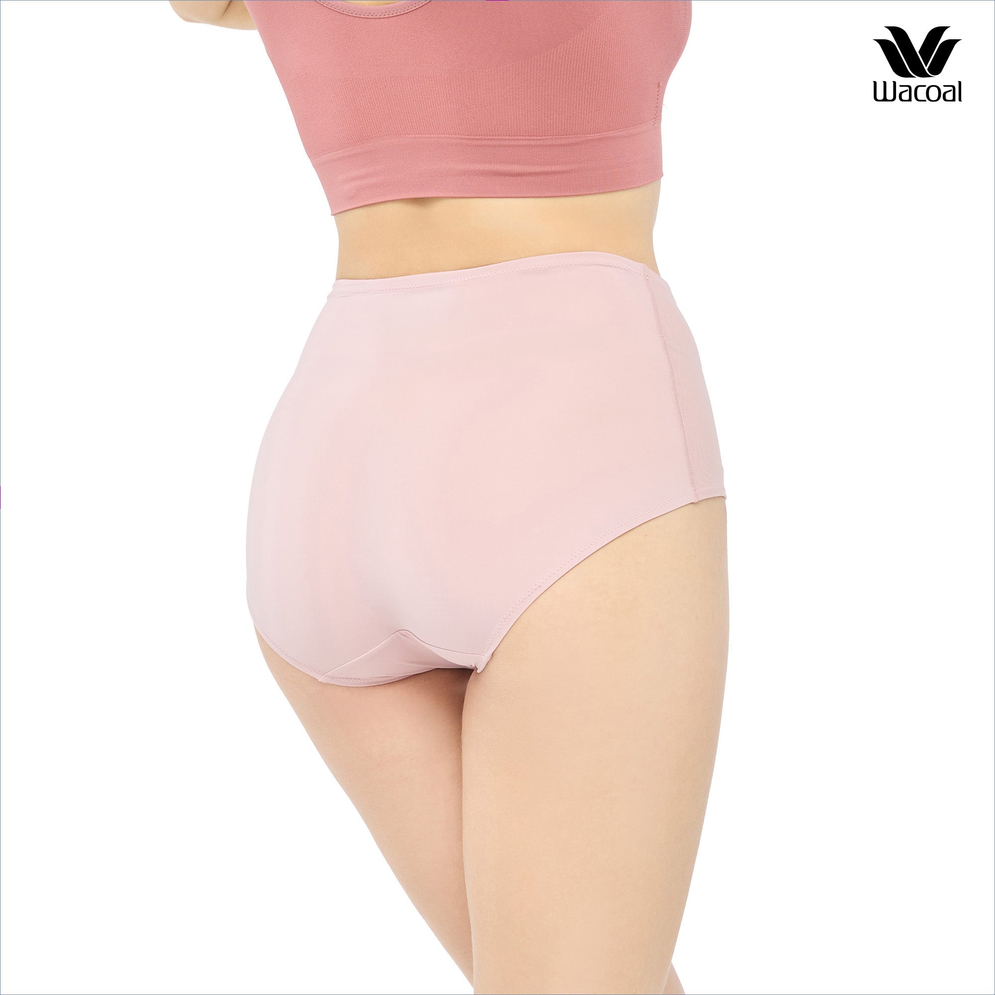 Wacoal Panty Secret Support กางเกงใน SOFT FLEX รุ่น S-FIT WU4977 สีชมพูเนื้ออ่อน (PN)