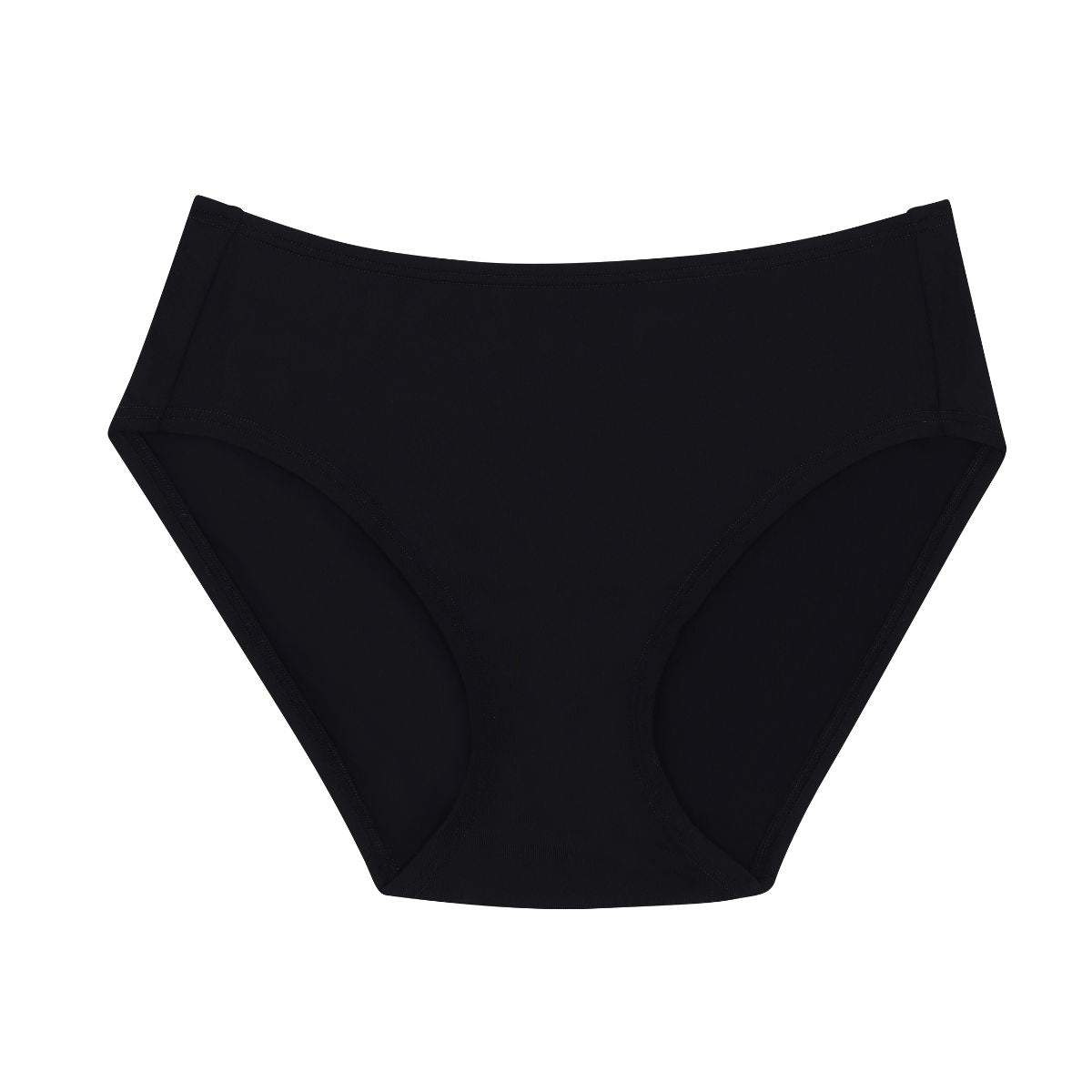 Wacoal Innovation Collagen Fabric Half Panty (M-6XL) กางเกงในรูปแบบครึ่งตัว รุ่น WU5K00 (H) สีดำ (BL)