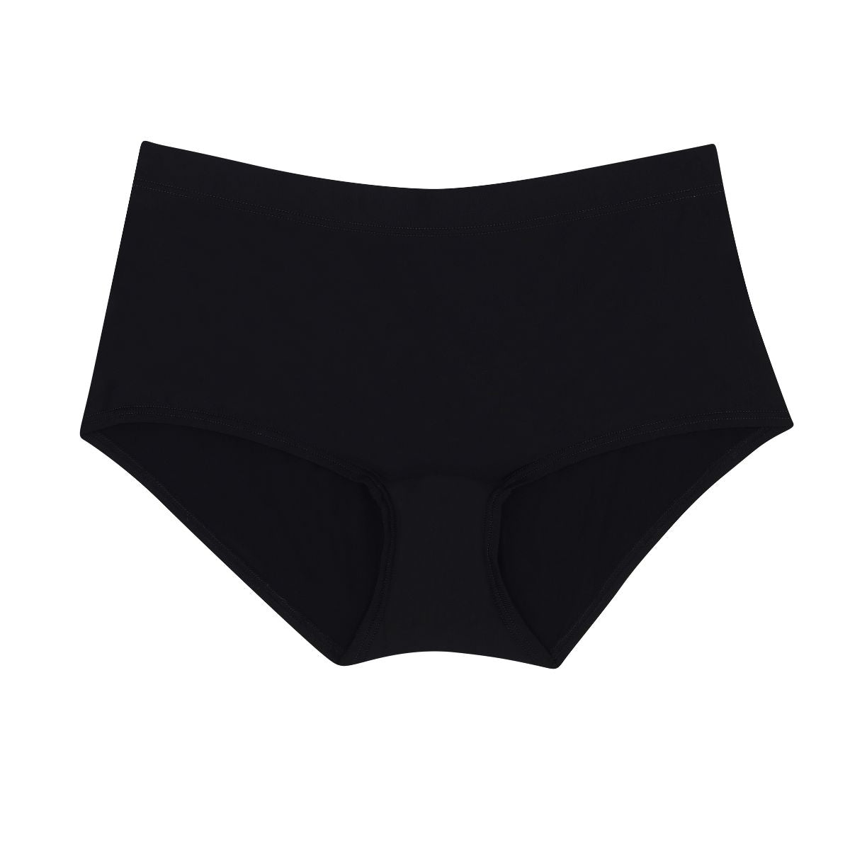 Wacoal Innovation Collagen Fabric Boyleg Panty กางเกงในรูปแบบขาสั้น รุ่น WU5K00 (L) สีดำ (BL)
