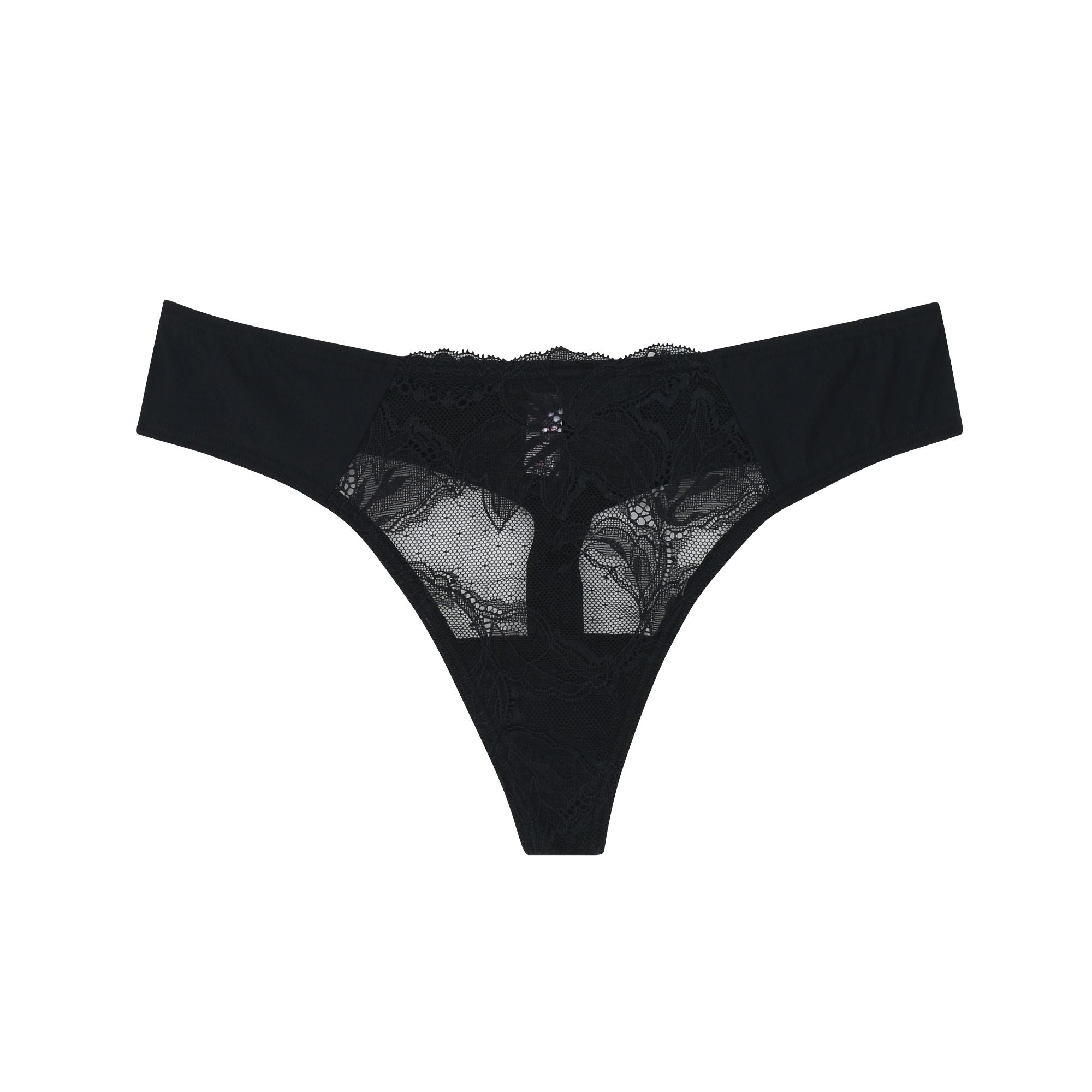 Wacoal Panty กางเกงในรูปแบบ THONG รุ่น WU7C21 สีดำ (BL)