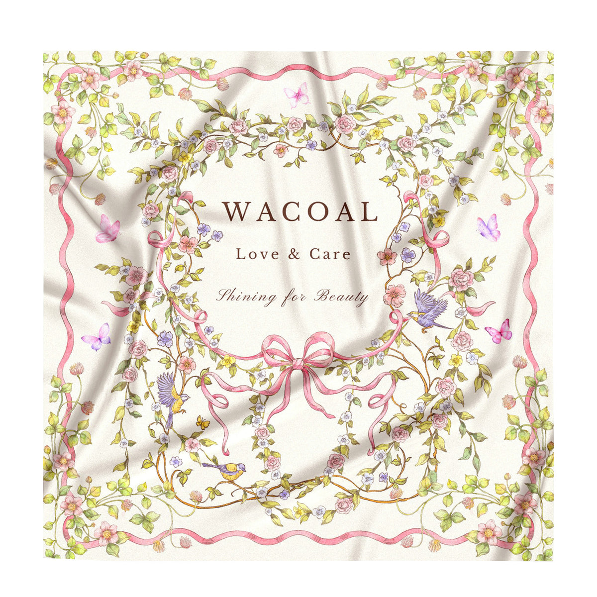 Wacoal x Meraki Shining for Beauty ผ้าคลุมไหล่/ผ้าคลุมอเนกประสงค์ รุ่น WW120800CR สีครีม (CR)