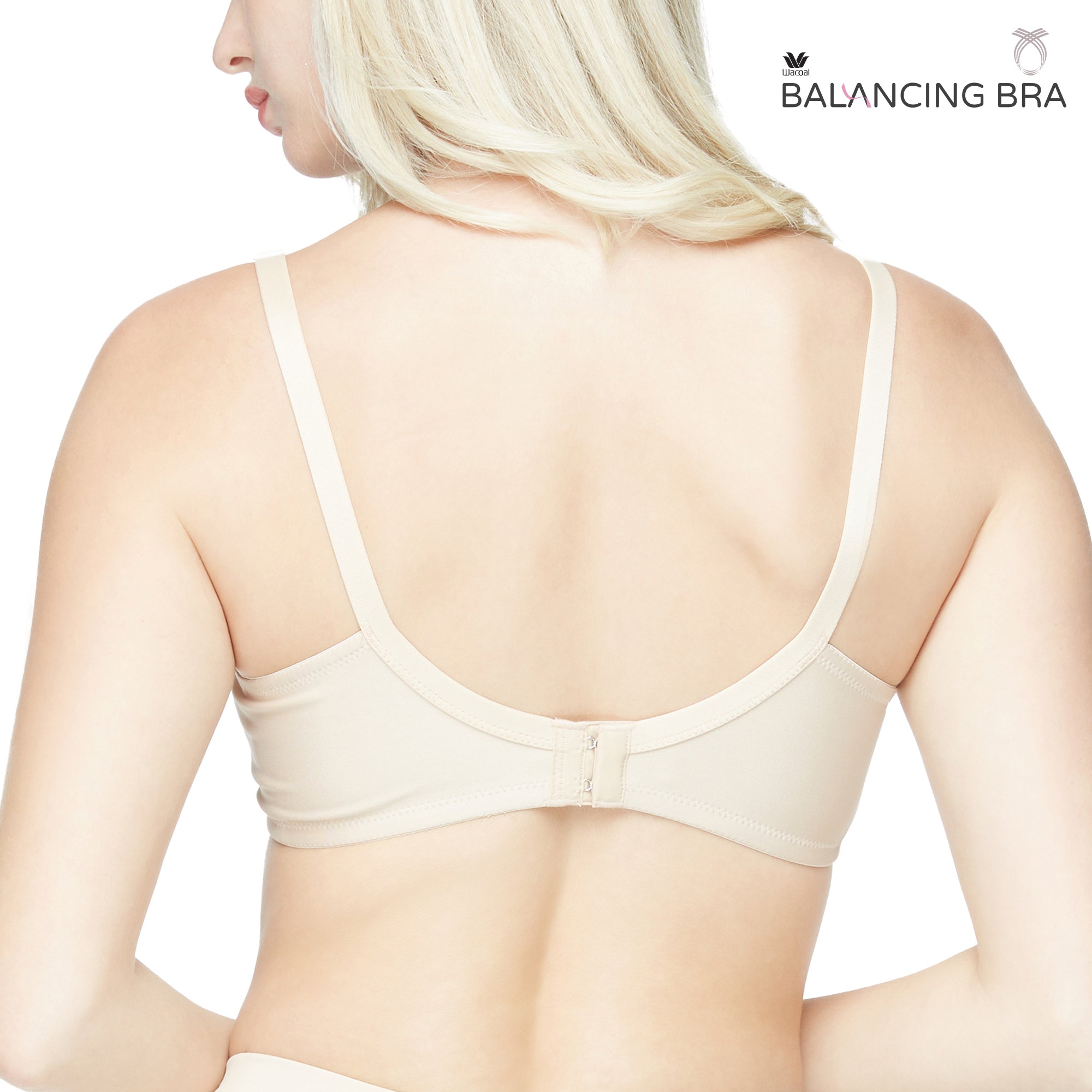 Wacoal Balancing Bra บราสำหรับใส่เต้านมเทียม รุ่น WXB515 สีเนื้อ (NN)