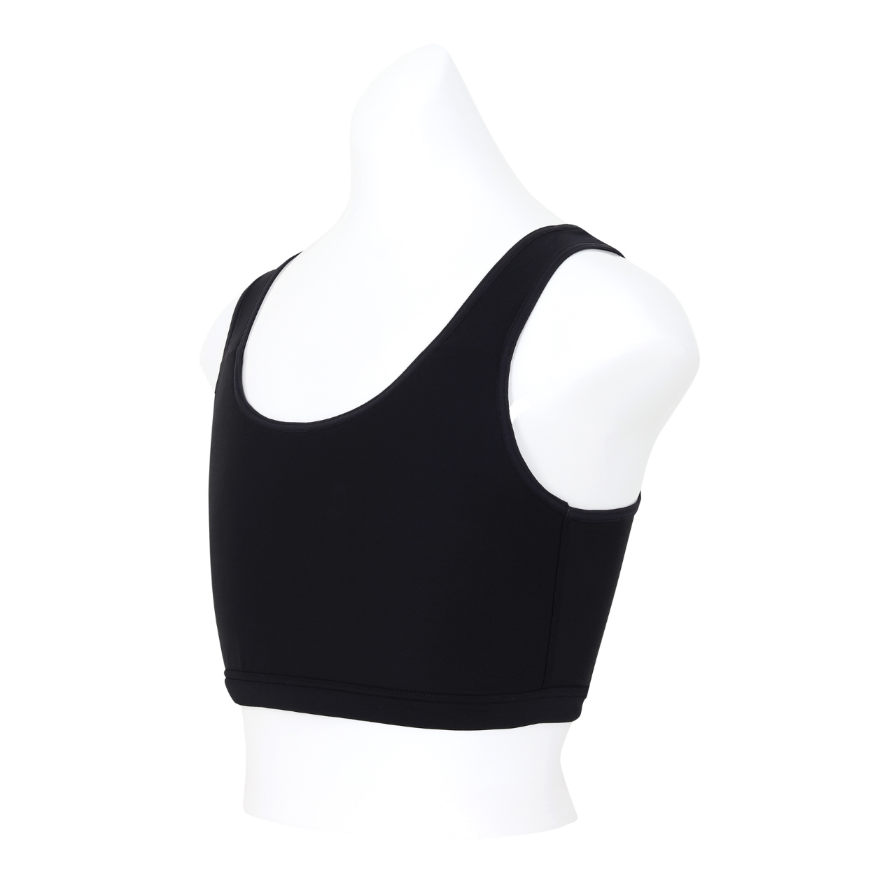 Wacoal FREEDOM เสื้อกล้ามกระชับอก แบบครึ่งตัว รุ่น WXT103 สีดำ (BL)