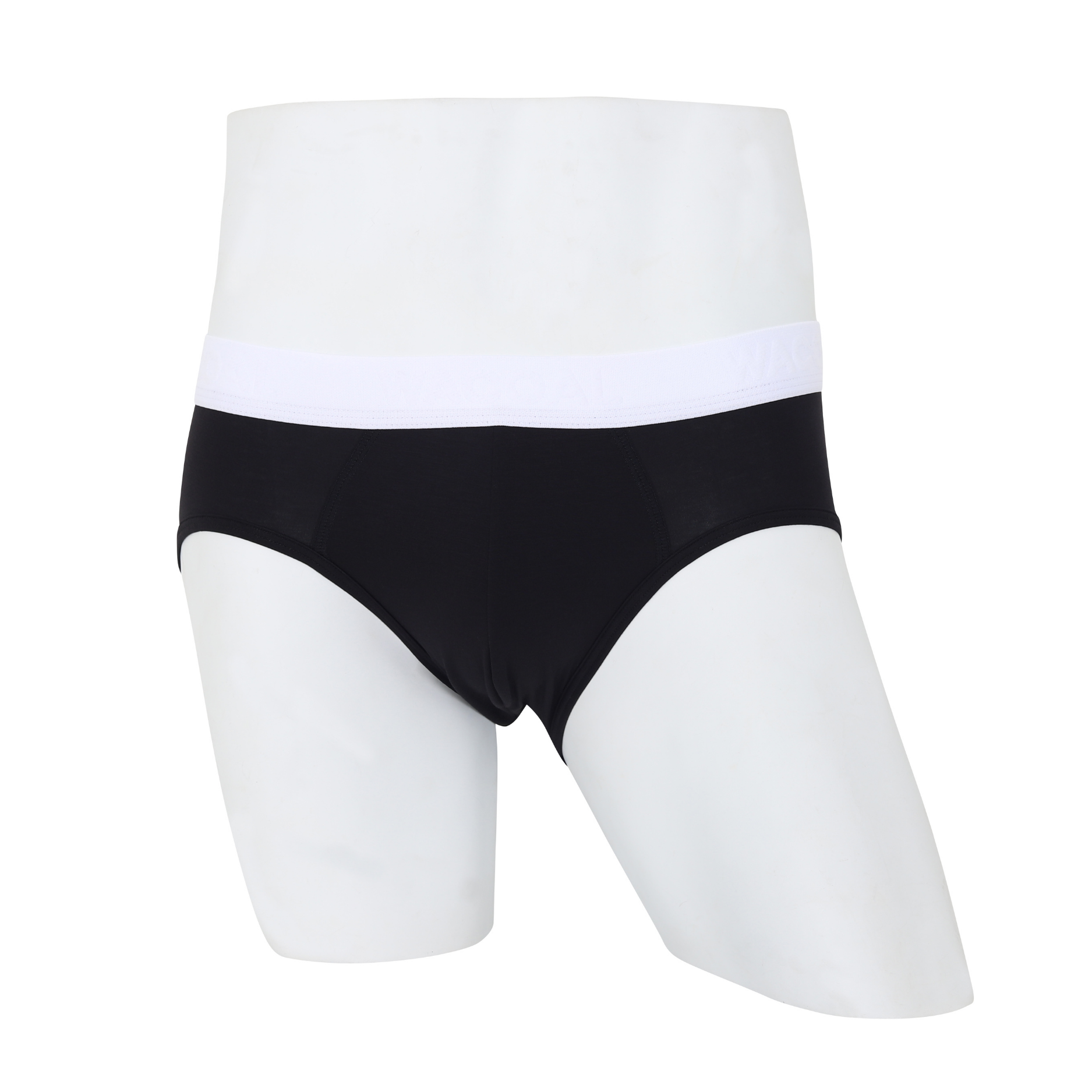Wacoal กางเกงในผู้ชาย BAMBOO FILAGEN (BIKINI) รุ่น WXU303 สี ดำขอบขาว (BB)