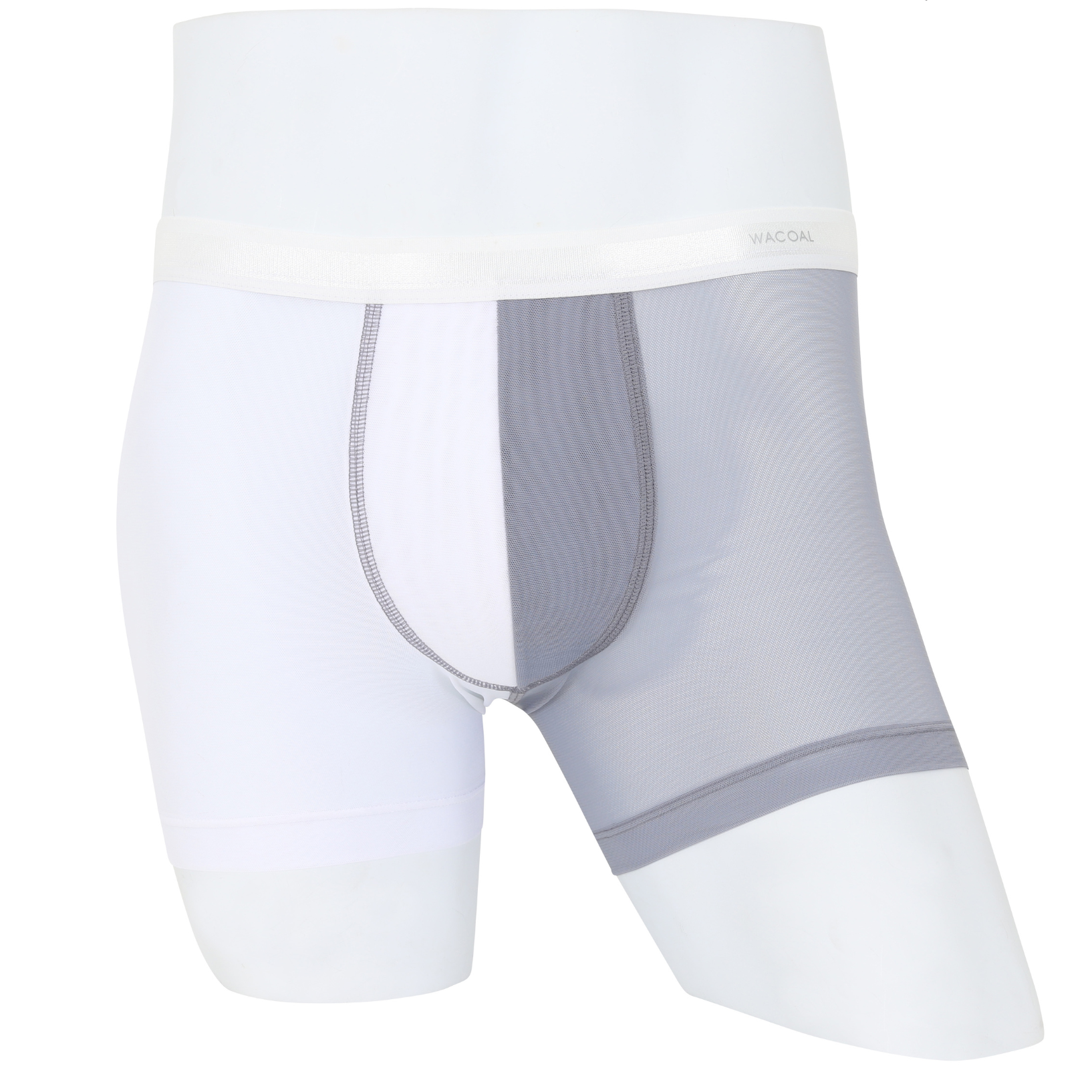 Wacoal Freedom LIMITED กางเกงในชาย (BOXER) Two tone NudeX รุ่น WXU402 สีเทา (GY)