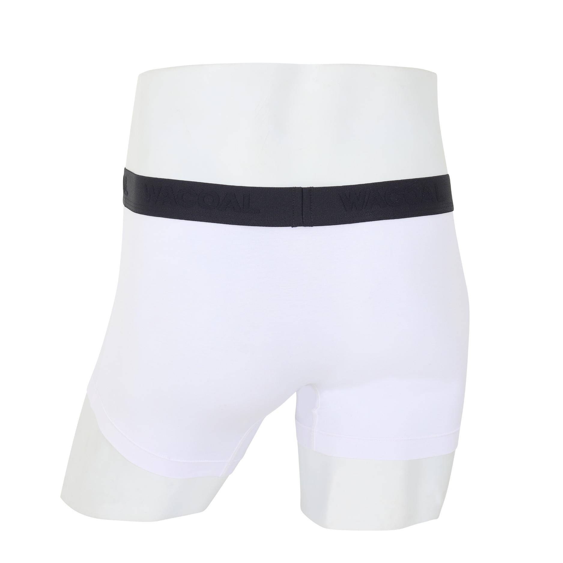 Wacoal กางเกงในผู้ชาย BAMBOO FILAGEN (BOXER) รุ่น WXU407 สีขาวขอบดำ (PW)