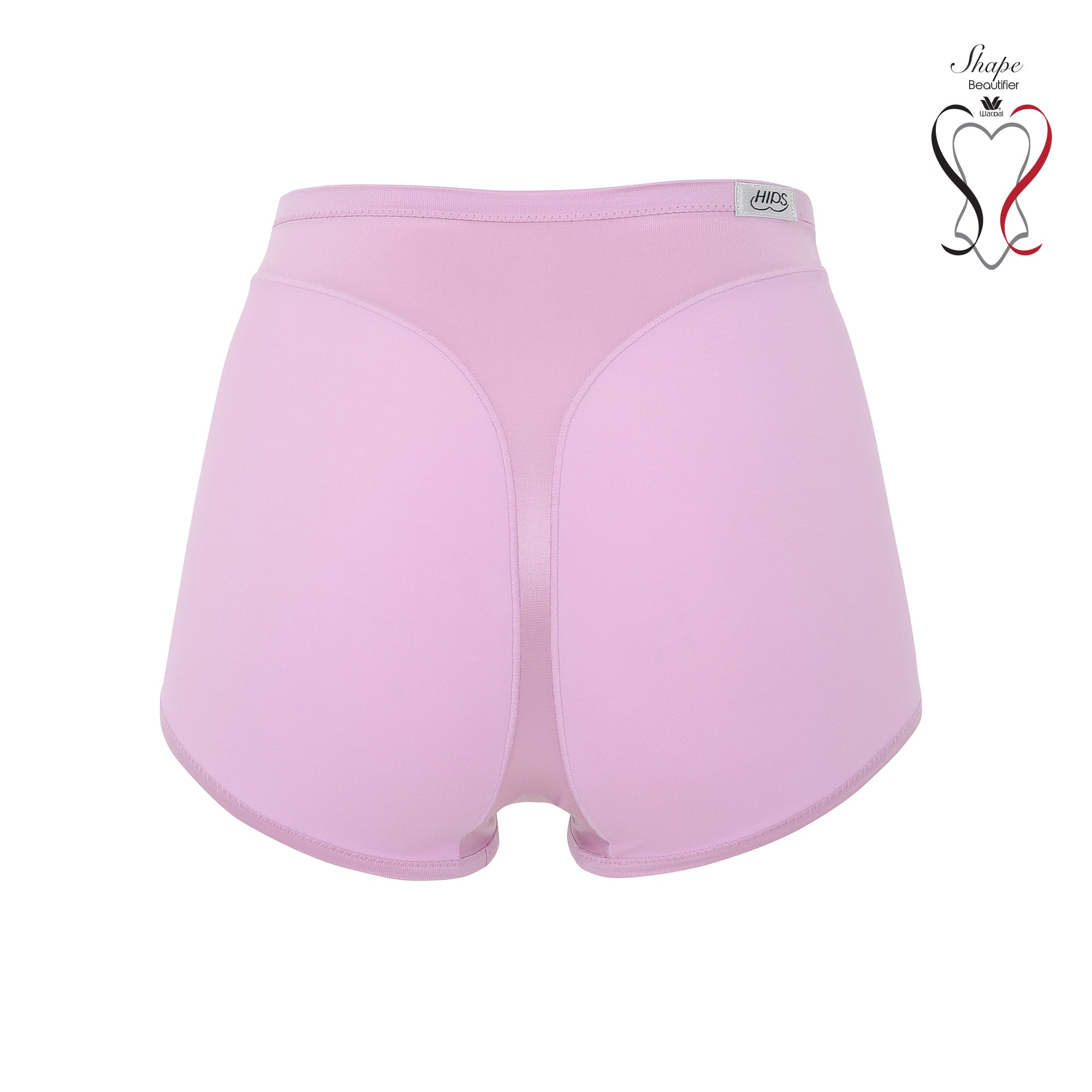 Wacoal Shapewear Hips กางเกงกระชับหน้าท้อง รุ่น WY1128 สีชมพู (LG)