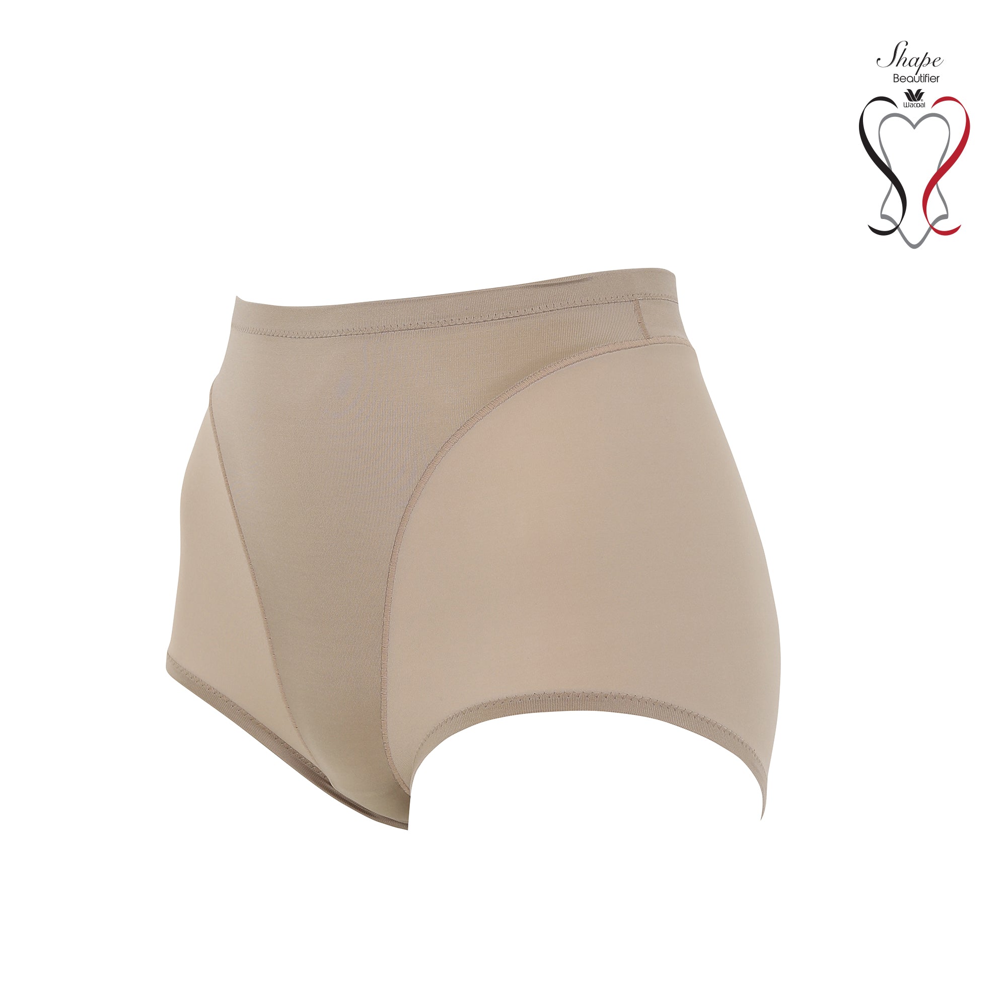 Wacoal Shapewear Hips กางเกงกระชับหน้าท้อง รุ่น WY1128 สีน้ำตาล (KA)