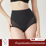 Wacoal Shapewear กางเกงเก็บกระชับหน้าท้อง ยกก้นกลมสวย รุ่น WY1618 สีดำ (BL)