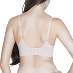 Wacoal smooth underwear, wireless bra, Smart Size, seamless, model WB5X21, beige (BE)