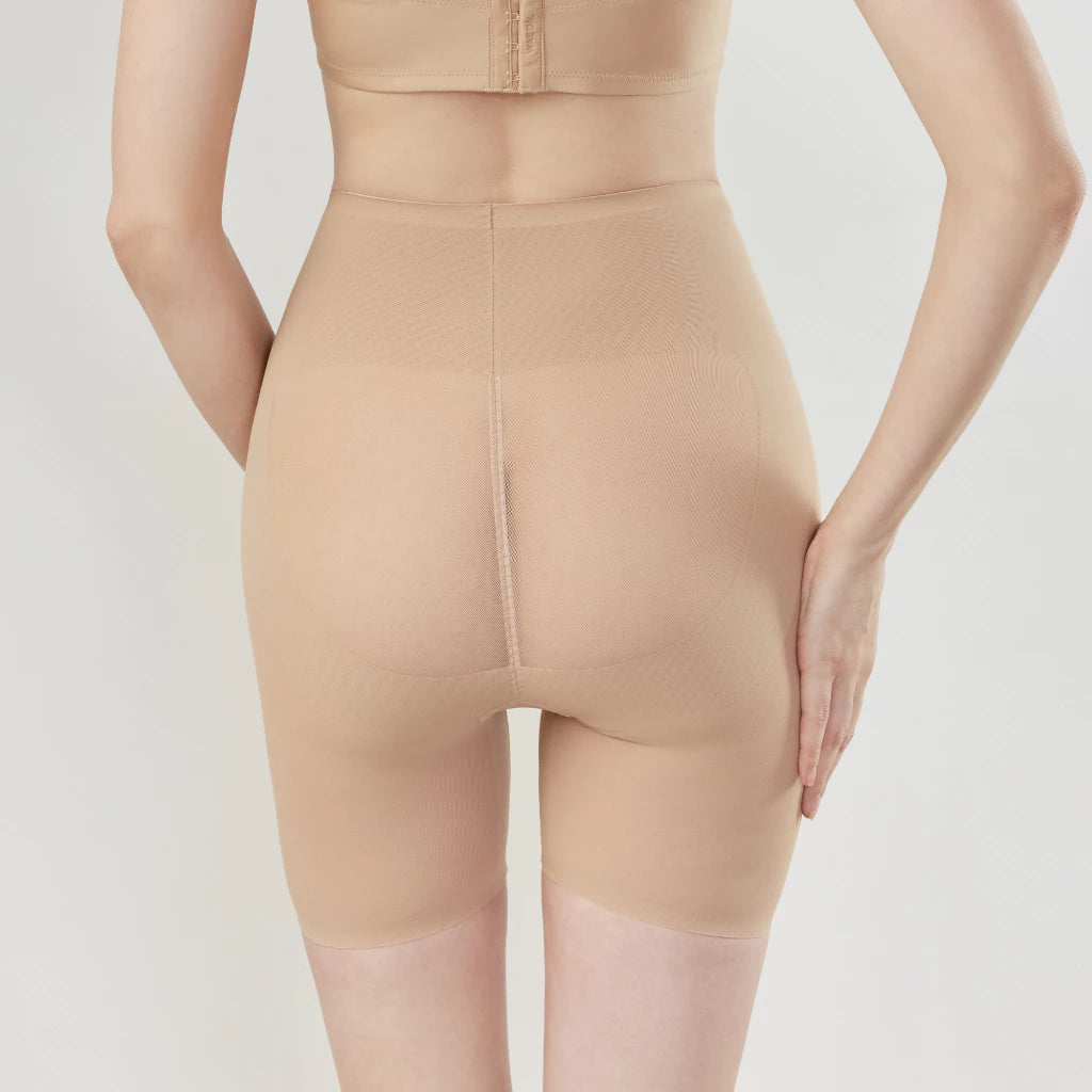 Wacoal Shapewear กางเกงเก็บกระชับหน้าท้อง ยกก้นกลมสวย รุ่น WY1619 สีโอวัลติน (OT)