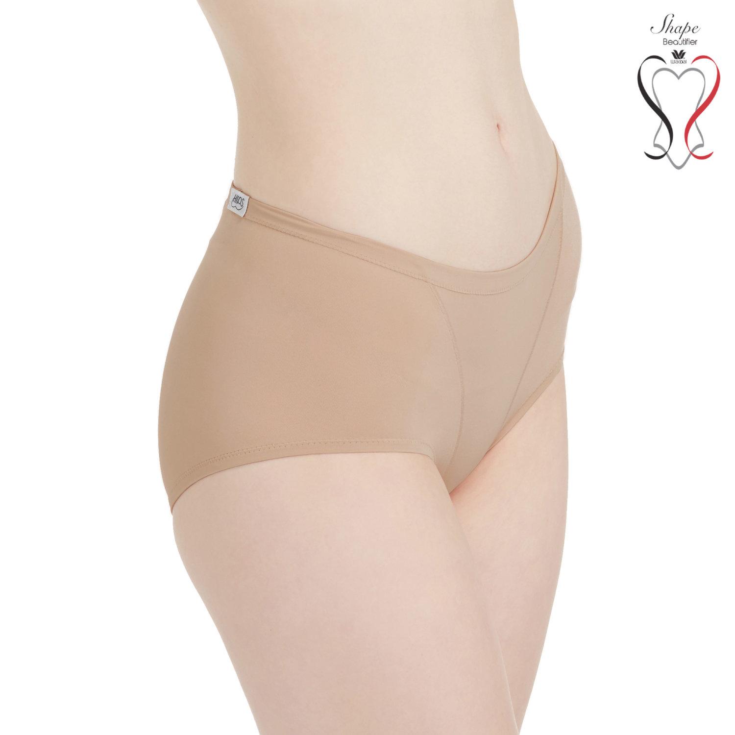 Wacoal Shapewear Hips กางเกงยกสะโพก และก้นกลมสวย รุ่น WY1129 สีโอวัลติน (OT)