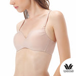 Wacoal Surprise Comfort Bra บราไร้โครง ฟองน้ำบาง 8 มิล นุ่มสบาย รุ่น WB3X96 สีเบจ (BE)