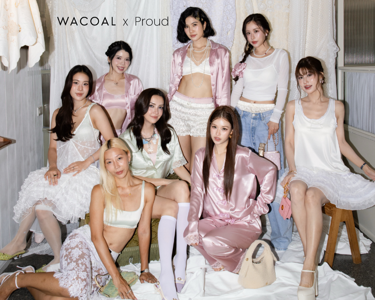 “พราว – อรณิชา” ไอดอลสาว นำเทรนด์แฟชั่น เปิดตัวคอลเลกชัน WACOAL Designed by Proud พร้อมชวนแก๊งสาวแฟชั่นนิสต้า มิกซ์แอนด์แมทช์ลุค ด้วยดีไซน์ผสานความโมเดิร์นและความลักชูรี่