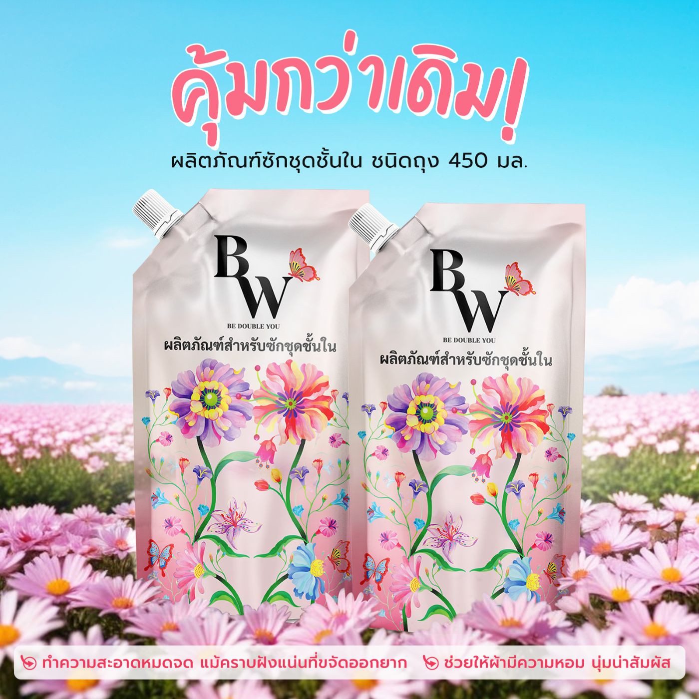 ผลิตภัณฑ์สําหรับซักชุดชั้นใน