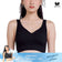 Wacoal Mood Comfy เสื้อกล้ามตัวสั้น มีบราในตัว รุ่น WH9M36 สีดำ (BL)