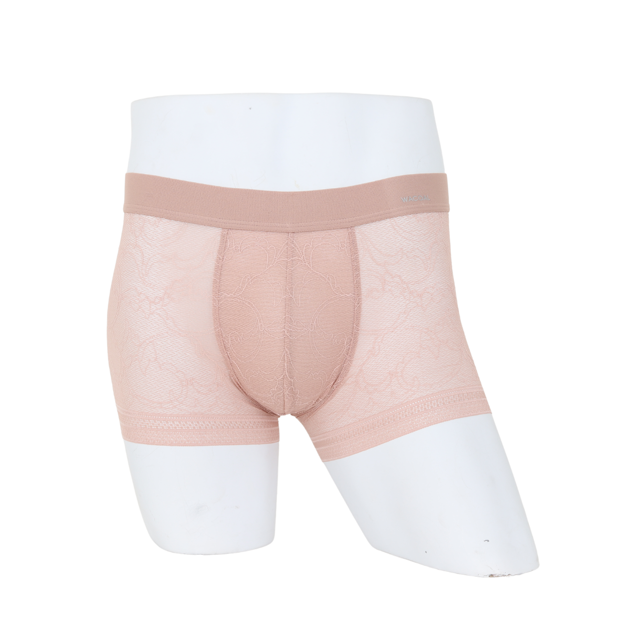 Wacoal Freedom LIMITED กางเกงลูกไม้ชาย(Lace Boxer) รุ่น WXU404 สีเบจ (BE)