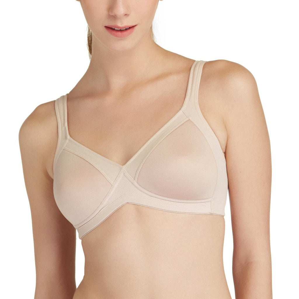 วาโก้บราสำหรับออกกำลังกาย crossfit(X) Motion Wear  รุ่น WR1482 สีเบจ (BE)