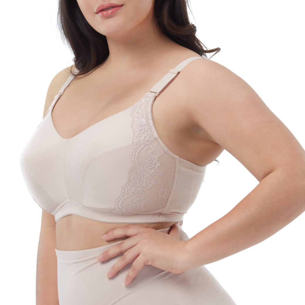 Wacoal Curve Diva บราไซซ์ใหญ่สำหรับสาวพลัสไซซ์ รุ่น WXQ101 สีเบจ (BE)