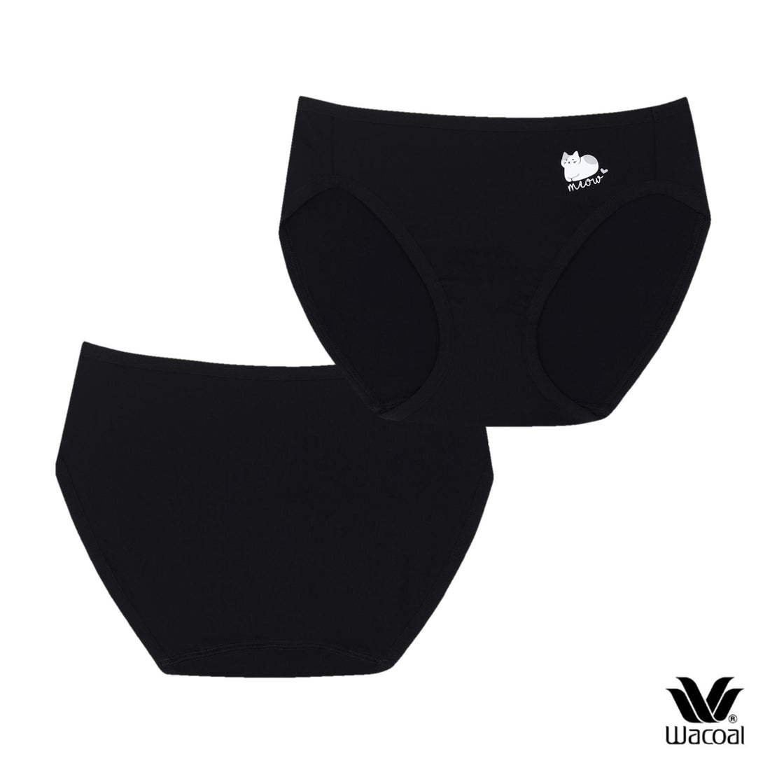 Wacoal Panty Fashion, bikini style underwear, 1 Set of 3 pieces, model WU2C04 (buy 1 set get 1 set free)