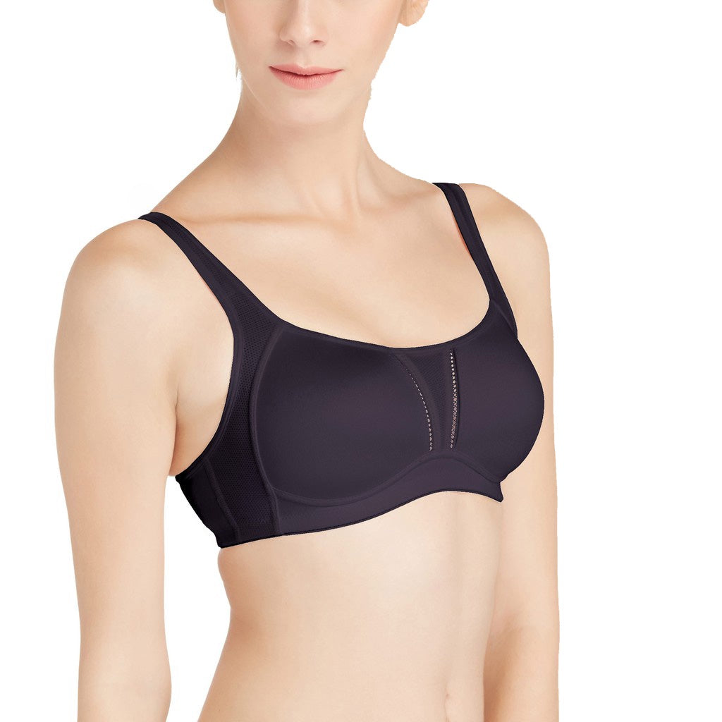 วาโก้บราสำหรับออกกำลังกาย Perfect Bra Motion Wear  รุ่น WR1491 สีดำ (BL)
