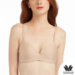 Wacoal Mood Travel Bra บราม้วนได้ ไร้โครง รุ่น MM1243 สีเบจ (BE)