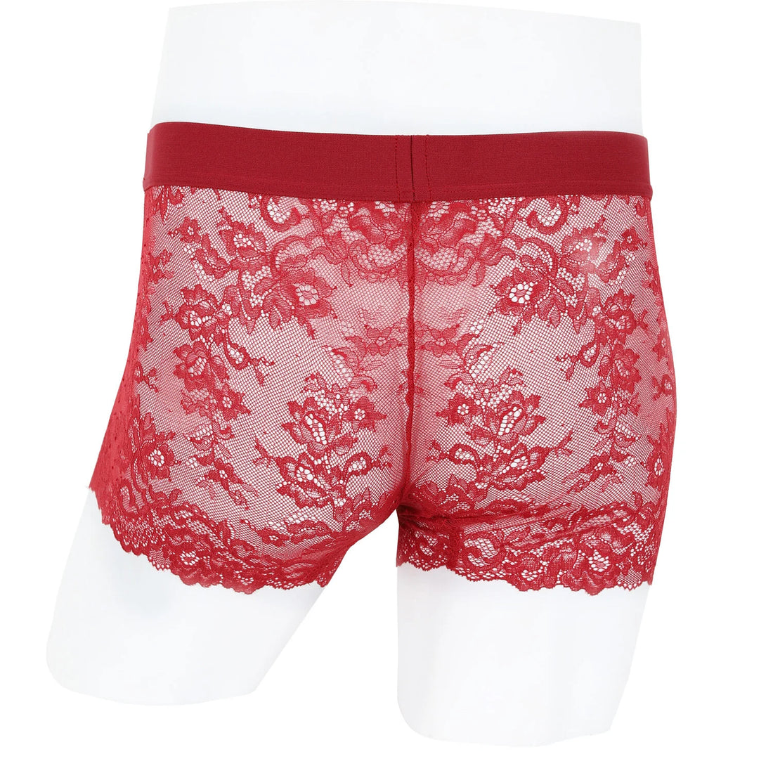 Wacoal Freedom LIMITED UNDERWEAR Men's Underwear Lace (Lace Boxer) Model WX2652 Red (RE)