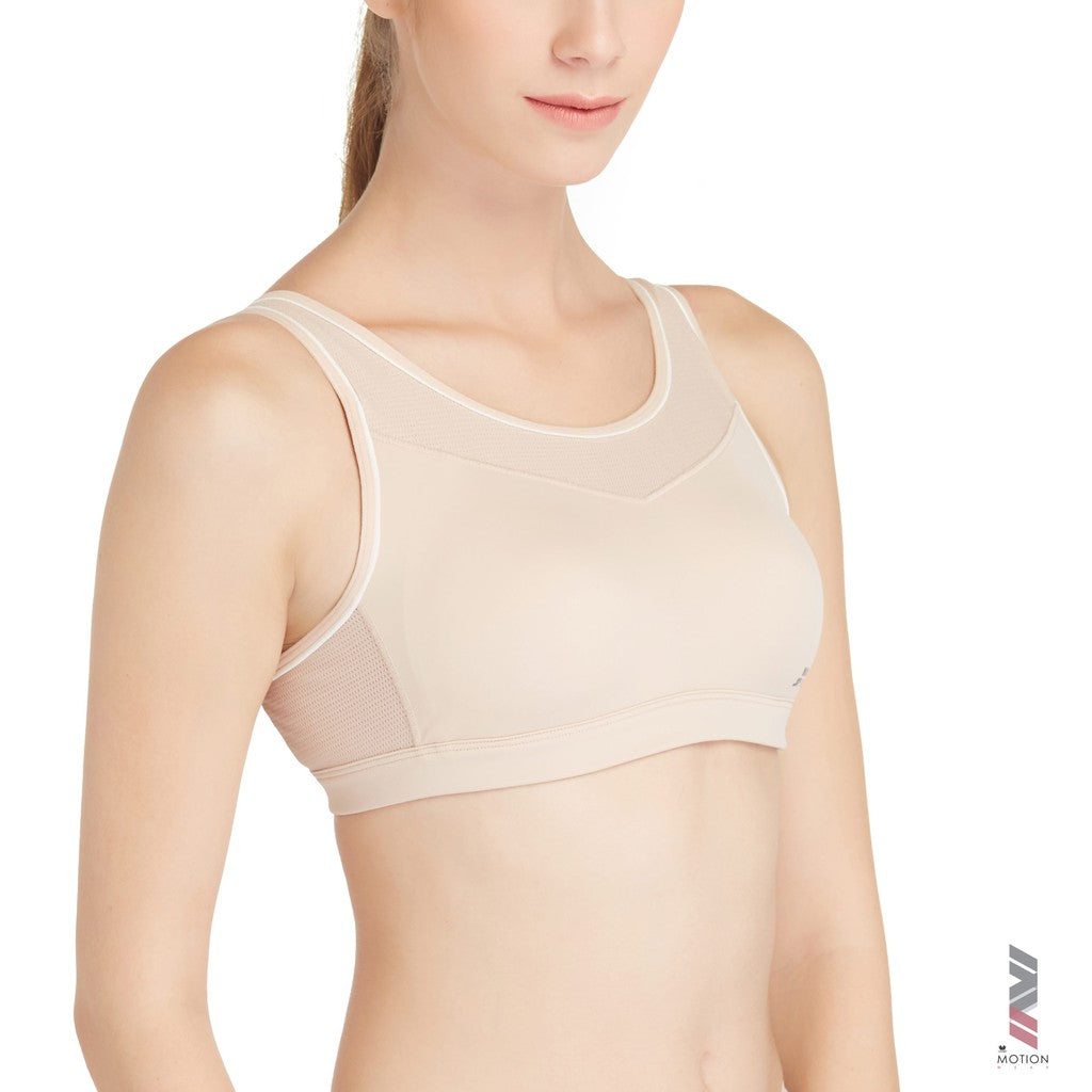 วาโก้บราสำหรับออกกำลังกาย Outer to Wear Motion Wear  รุ่น WR1501 สีเบจ (BE)