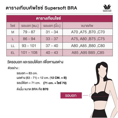 Wacoal Lingerie Seamless Bra วาโก้ บราเกาะอก รูปแบบตัวสั้น รุ่น WH9793 สีเบจ (BE)