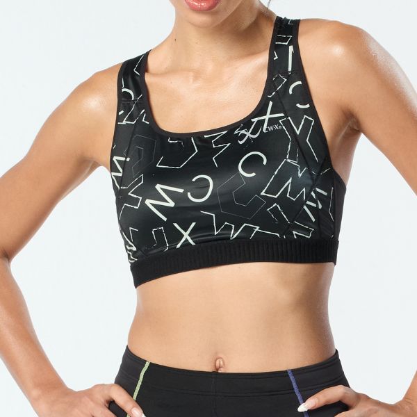 CW-X Sports Bra บราออกกำลังกาย แบบสวมหัว รุ่น IC4183 สี YE