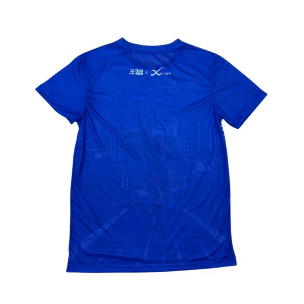 CW-X Outerwear Unisex เสื้อวื่ง Airflow Ultra Light รุ่น IC6294 สีน้ำเงิน (BU)