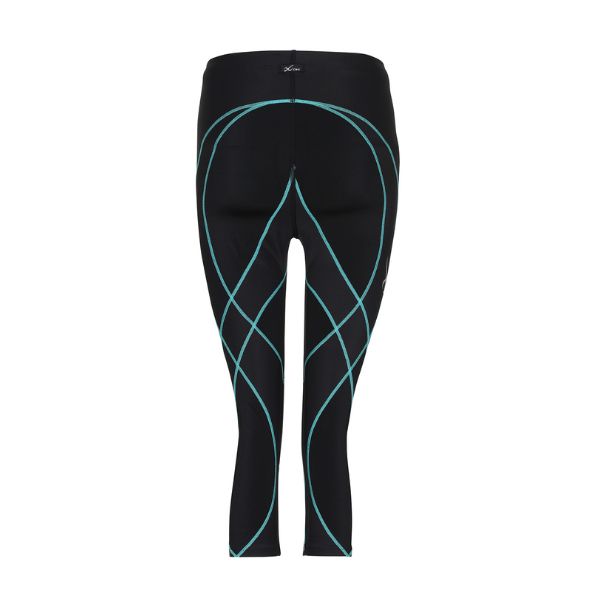 CW-X Pro Compression Tight Women กางเกงกระชับกล้ามเนื้อ ผู้หญิง รุ่น IC9167 สีฟ้าอมเขียว (TU)