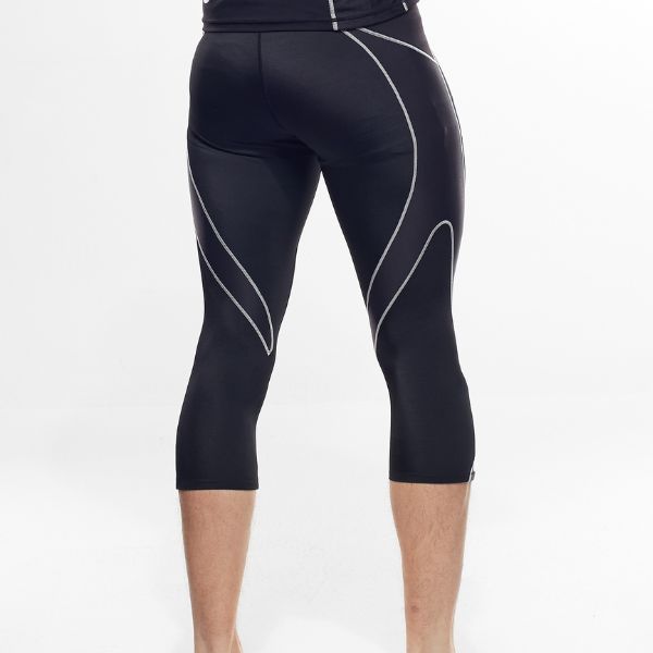 CW-X Stabilyx Compression Tight Men กางเกงกระชับกล้ามเนื้อ ผู้ชาย รุ่น IC9265 สีเทา (GY)