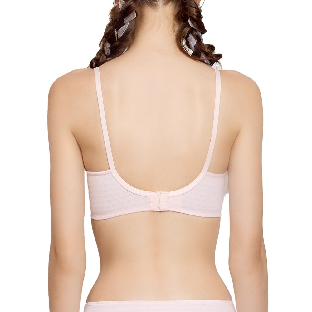 Wacoal Mood Summer Smoothie Bra ชุดชั้นในวัยรุ่น บราไร้โครง รุ่น MM1Y11 สีชมพู (SG)