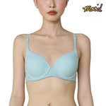 Wacoal Mood ชุดชั้นในวัยรุ่น บรามีโครง เสริมฟองน้ำ รุ่น MM1631  สีฟ้าอมเขียวอ่อน (LT)
