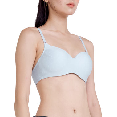 Wacoal Surprise Bra บราไร้โครง รุ่น MM1F16  สีฟ้าอ่อน (LS)