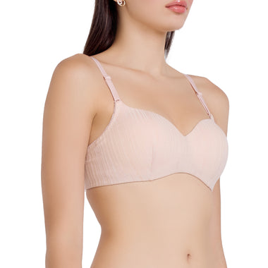 Wacoal Mood teenage underwear, non-wired bra, model MM1F18, beige (BE)