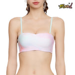 Wacoal Mood Summer Smoothie Bra, non-wired strapless bra, model MM1H46 (paired with panties, model MUMH46), pink (LS)