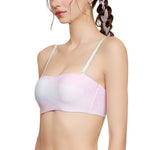Wacoal Mood Summer Smoothie Bra, non-wired strapless bra, model MM1H46 (paired with panties, model MUMH46), pink (LS)