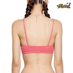 Wacoal Mood Beach &amp; Bra Swimsuit Model MM1U10 (paired with swimsuit model MM6U10) Pink (RP)