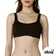 Wacoal Mood Smart Size teen underwear, wireless bra, model MM1X84, matching (MUMX84), black (BL)