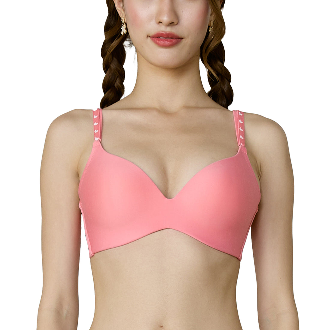 Wacoal Mood BUDDY BRA, your favorite bra, can be taken anywhere, easy to wear, easy to fold, easy to carry, model MM1X86 (matching MUMX86), red (RE)
