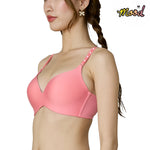 Wacoal Mood BUDDY BRA บราคู่ใจ พกได้ทุกที่ ใส่ง่าย พับง่าย พกง่าย  รุ่น MM1X86  สีแดง (RE)