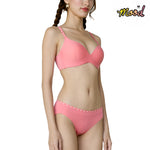 Wacoal Mood BUDDY BRA บราคู่ใจ พกได้ทุกที่ ใส่ง่าย พับง่าย พกง่าย  รุ่น MM1X86  สีแดง (RE)