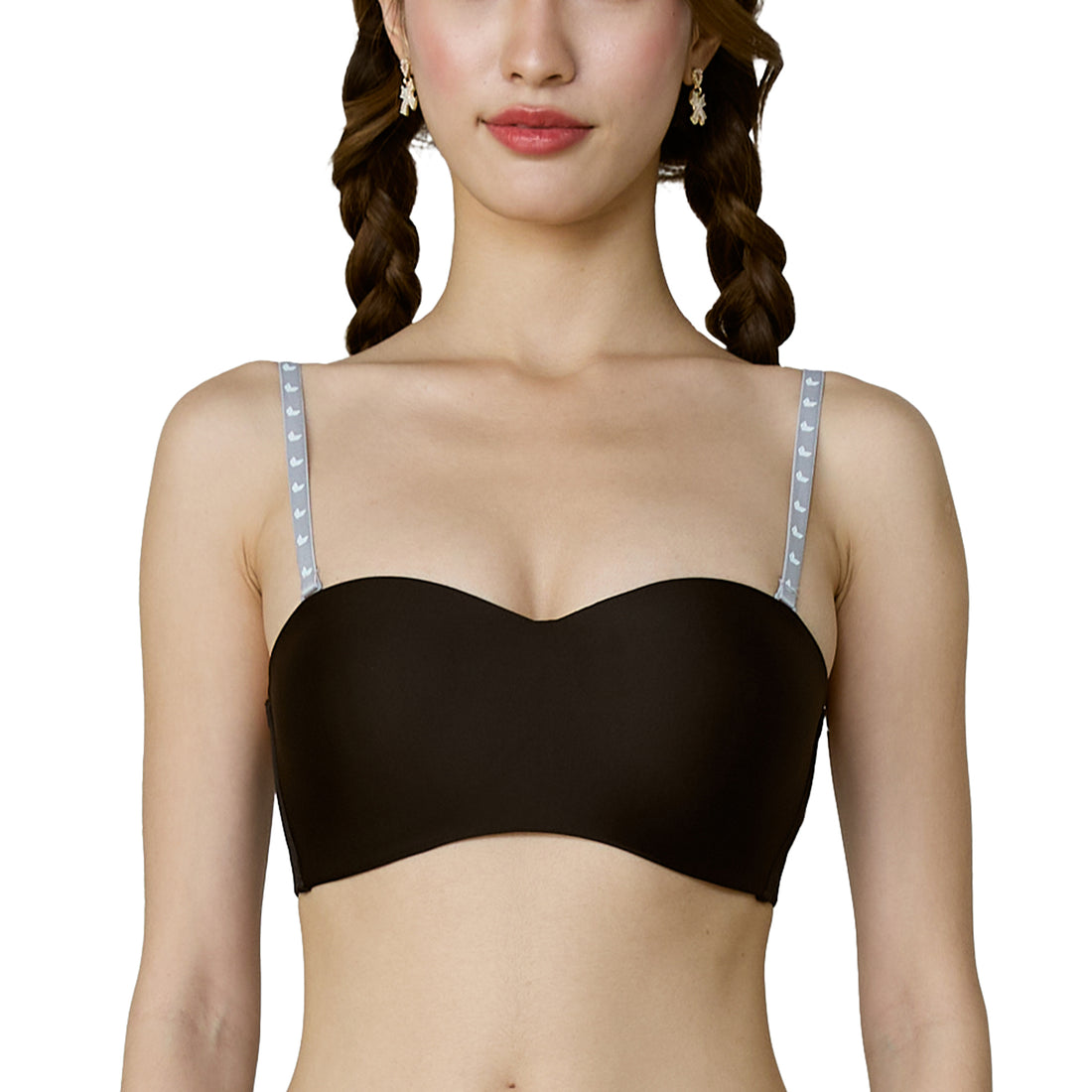 Wacoal Mood BUDDY BRA, your favorite bra, can be taken anywhere, easy to wear, easy to fold, easy to carry, model MM1X88 (paired with MUMX88), black (BL)